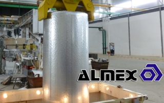 Almex Sets World Record in Large Diameter Billet Casting with 52 inch Mold Technology